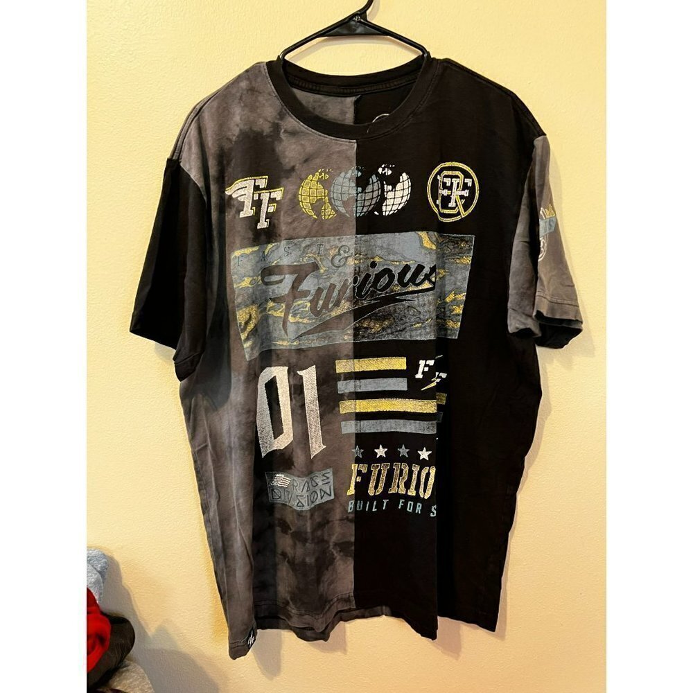 Men's Fast & Furious by Affliction T-Shirt Size 2X [EXC]